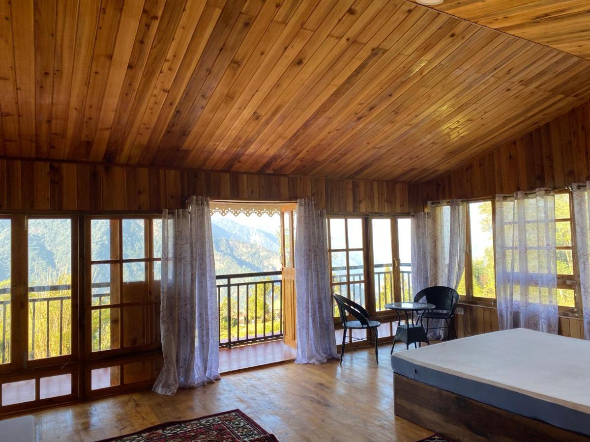 Bed and Breakfast Log Cabin In The Woods à Gangtok Extérieur photo